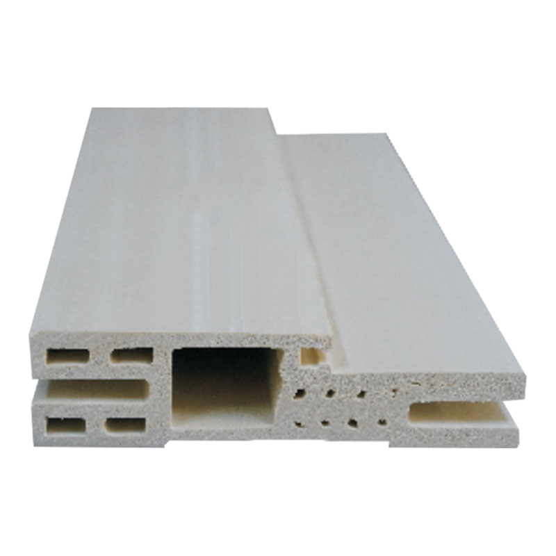 Moldura de porta WPC tipo A de 100 mm resistente à urdidura para limite de 40 mm