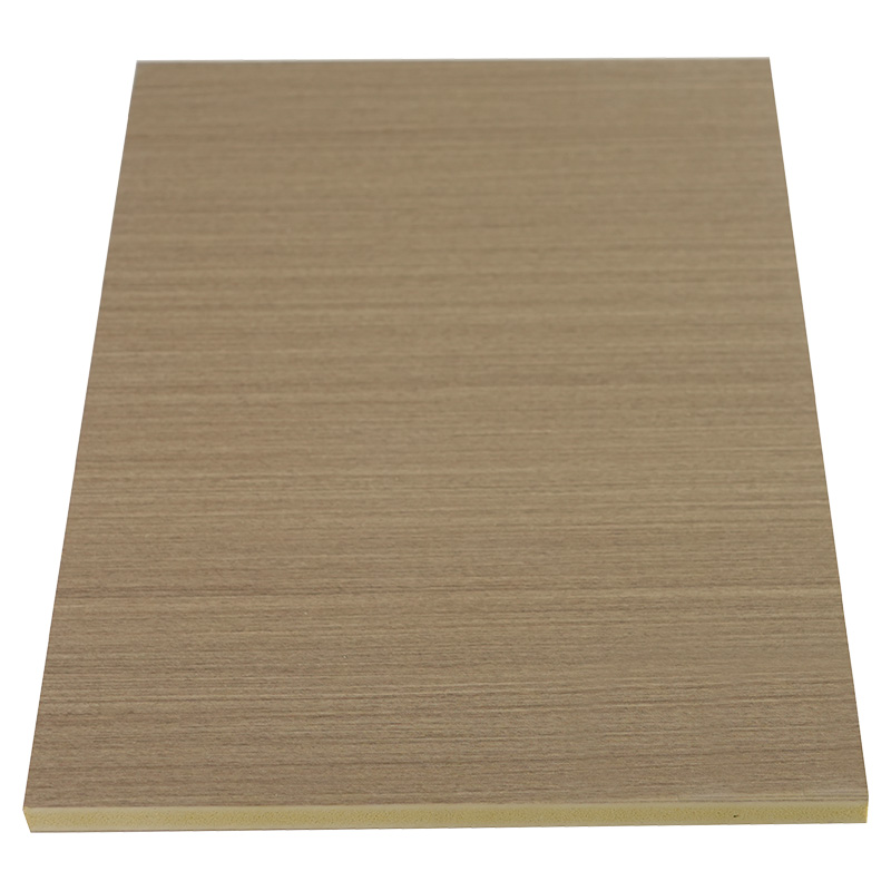 Painel de parede composto de bambu-plástico de 1220 mm de largura com folheado de madeira de carvão de bambu