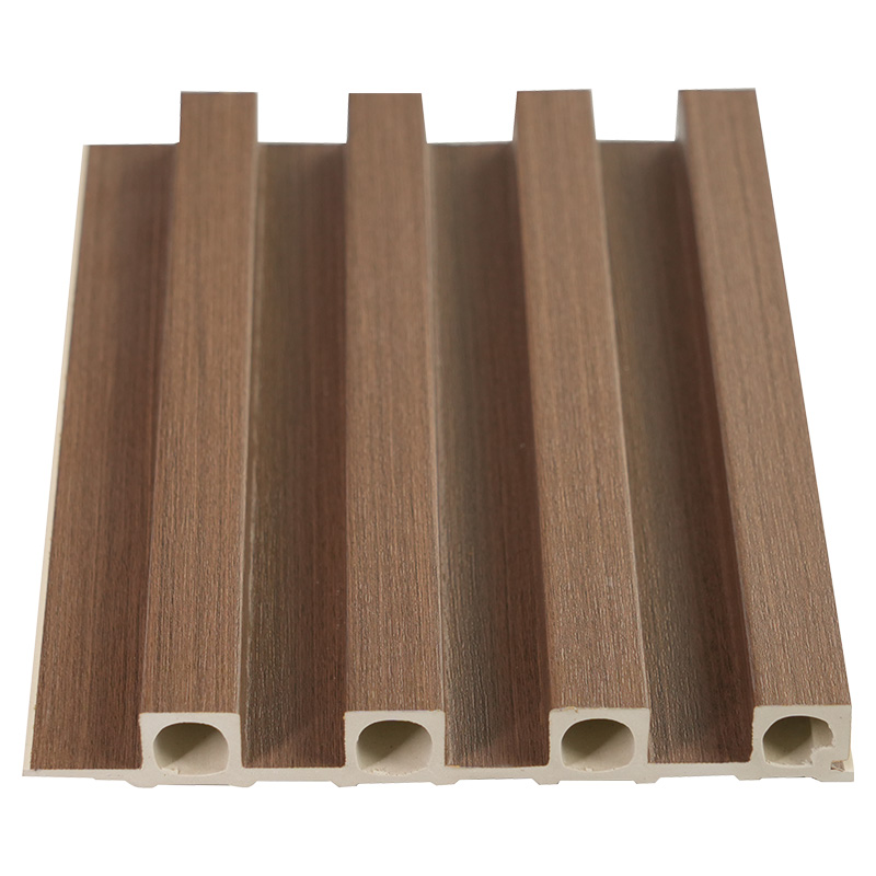Largura 150mm Espessura 20mm Painel de decoração de parede interior PVC Snap-On Round Hole Grille